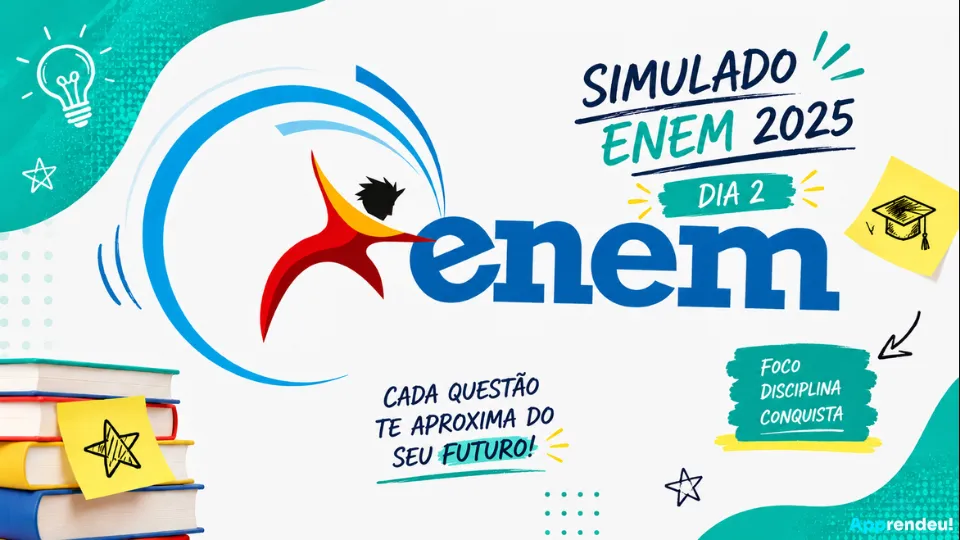 Capa do simulado ENEM 2025 - Verde - Dia 2